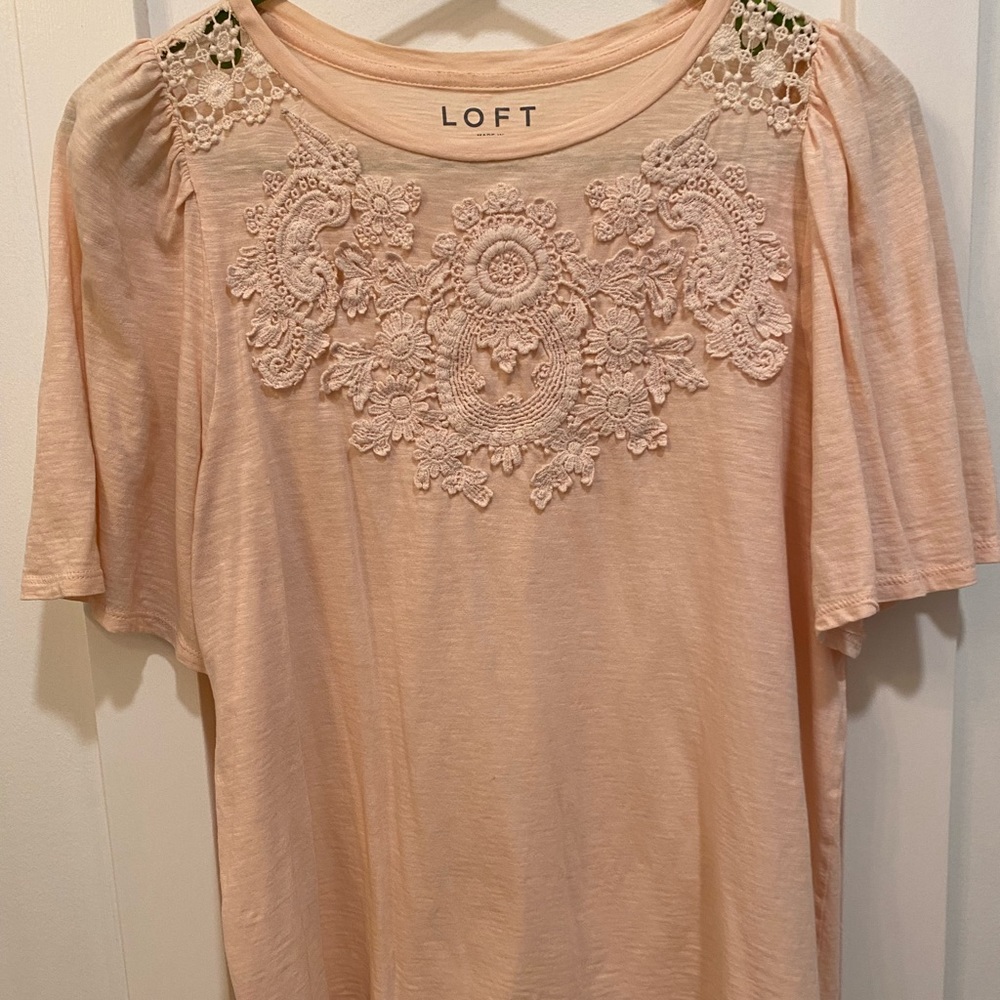 Loft Light pink tee